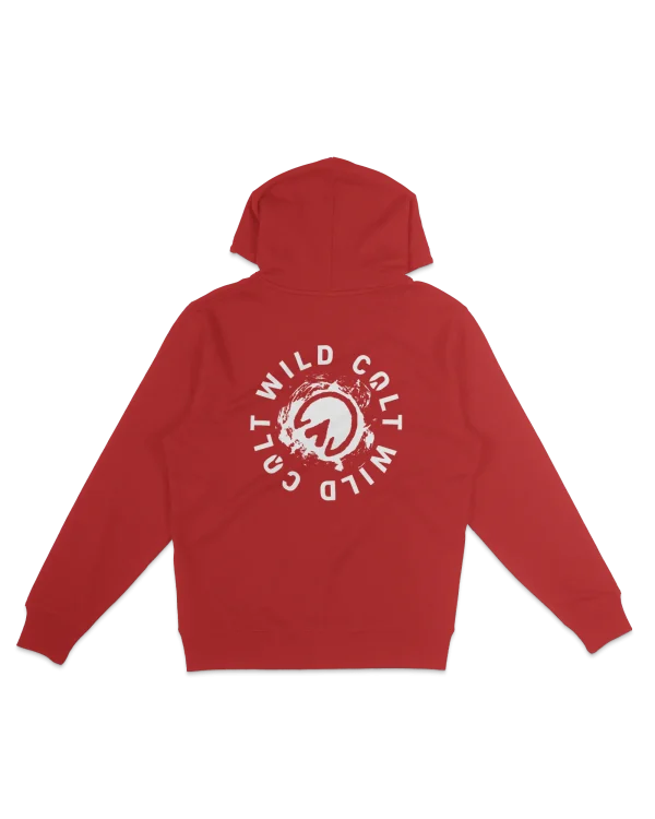 Wild Colt Hoodie Back Red