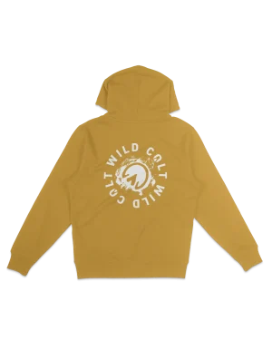 Wild Colt Hoodie Back Yellow