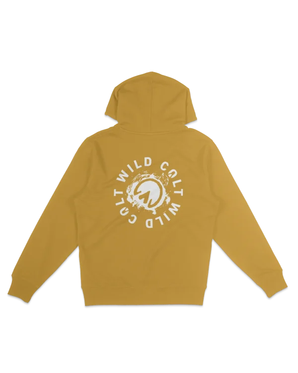 Wild Colt Hoodie Back Yellow