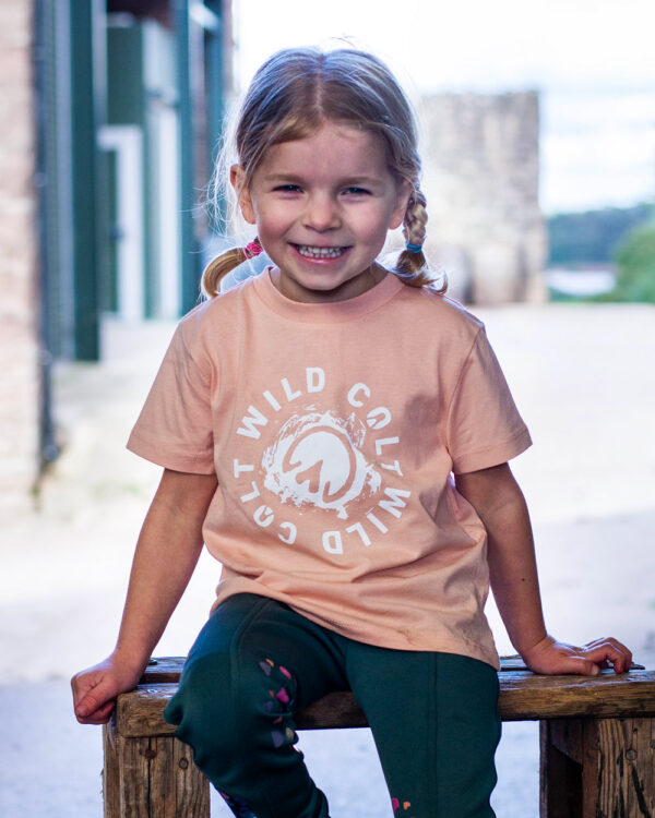 Wild Colt Children's T Shirt Hoof print